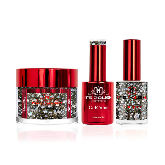 NotPolish 3in1 Acrylic/Dipping Powder + Gel Polish + Nail Lacquer, OM Collection, 036, Material Girl