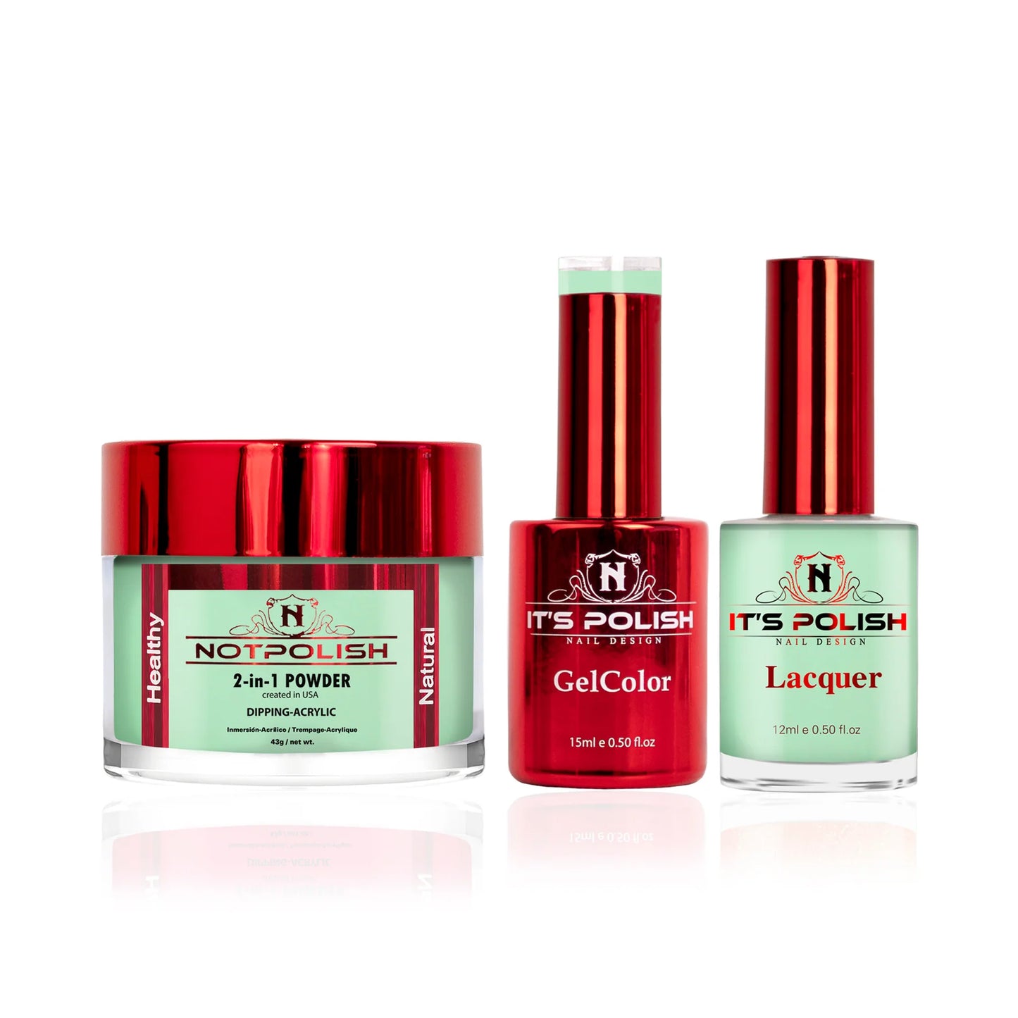 NotPolish 3in1 Acrylic/Dipping Powder + Gel Polish + Nail Lacquer, OM Collection, 038, Cash Me