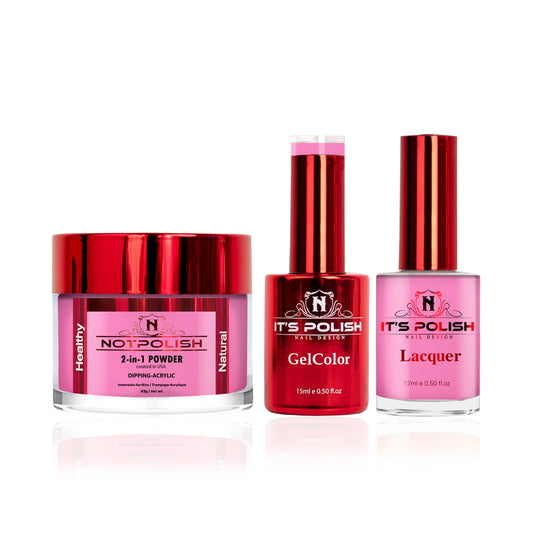 NotPolish 3in1 Acrylic/Dipping Powder + Gel Polish + Nail Lacquer, OM Collection, 040, Mad Love