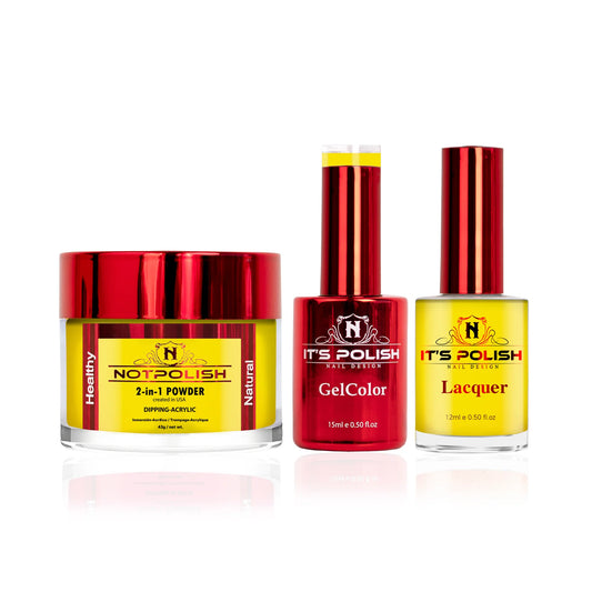 NotPolish 3in1 Acrylic/Dipping Powder + Gel Polish + Nail Lacquer, OM Collection, 042, Out Loud