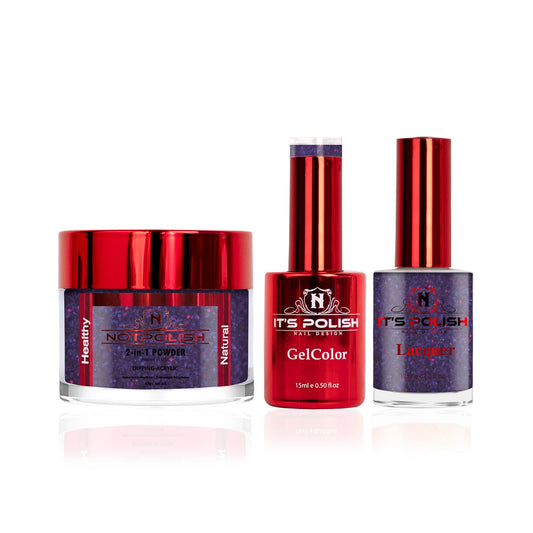 NotPolish 3in1 Acrylic/Dipping Powder + Gel Polish + Nail Lacquer, OM Collection, 049, Cosmo