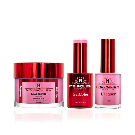 NotPolish 3in1 Acrylic/Dipping Powder + Gel Polish + Nail Lacquer, OM Collection, 089, CHERRY BLOSSOM