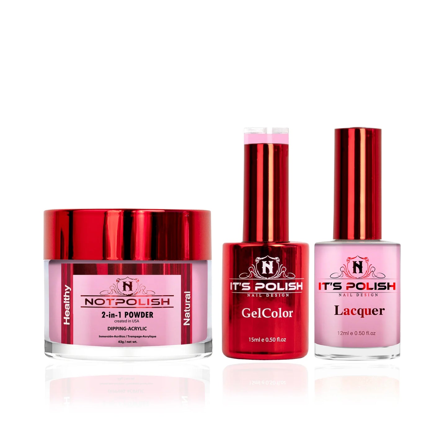 NotPolish 3in1 Acrylic/Dipping Powder + Gel Polish + Nail Lacquer, OM Collection, 090, TENDER LAVENDER