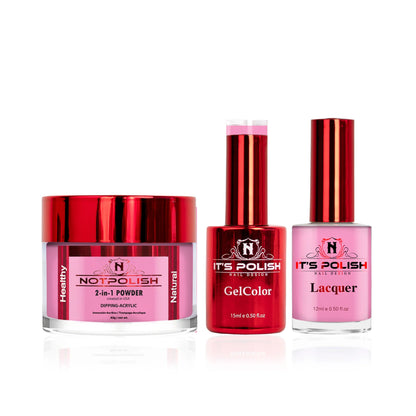 NotPolish 3in1 Acrylic/Dipping Powder + Gel Polish + Nail Lacquer, OG Collection, 105, PLEASURE P