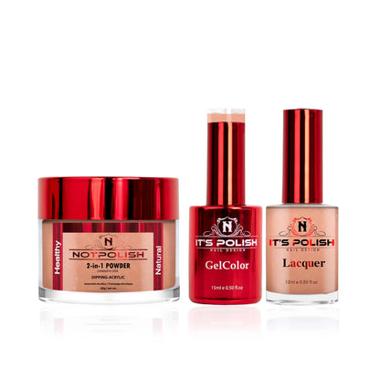 NotPolish 3in1 Acrylic/Dipping Powder + Gel Polish + Nail Lacquer, OG Collection, 155, Warm Glow