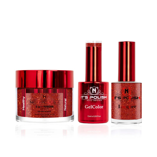 NotPolish 3in1 Acrylic/Dipping Powder + Gel Polish + Nail Lacquer, OG Collection, 161, Ruby Sand