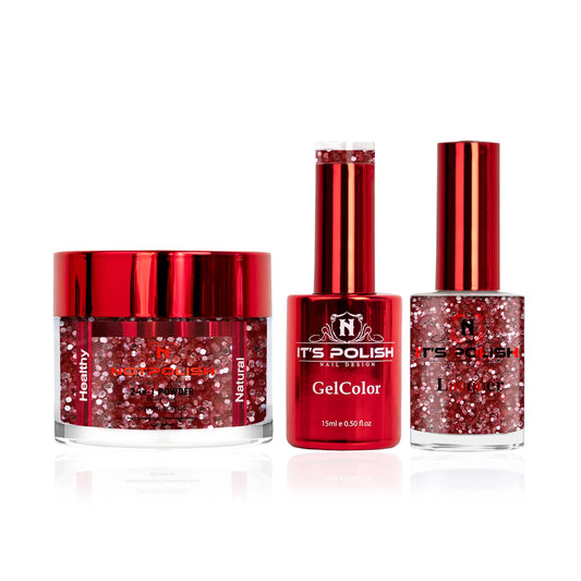 NotPolish 3in1 Acrylic/Dipping Powder + Gel Polish + Nail Lacquer, OG Collection, 172, Rose Gold