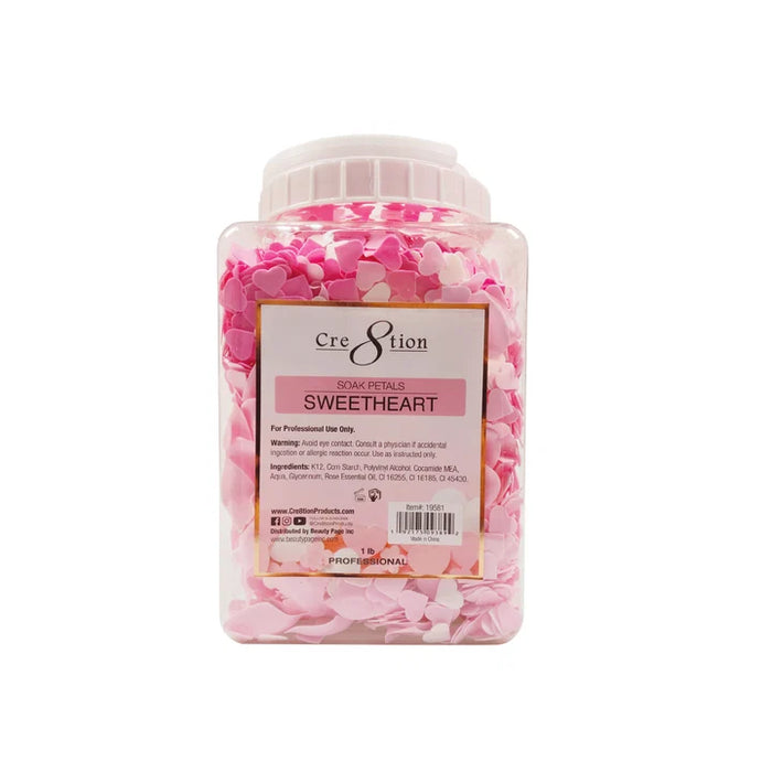 Cre8tion Soak Petals 1lb - Sweetheart, CASE (Pk: 4 jars/case)