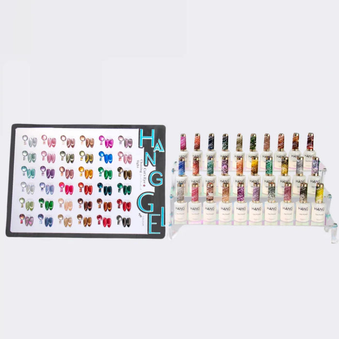 HANG Fashion Cat Eye Chasing Light (36 Colors) Counter Display Color Chart