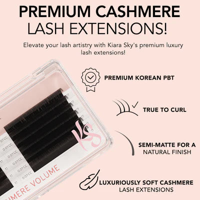 Kiara Sky Volume Cashmere Lashes – 0.03mm D Curl