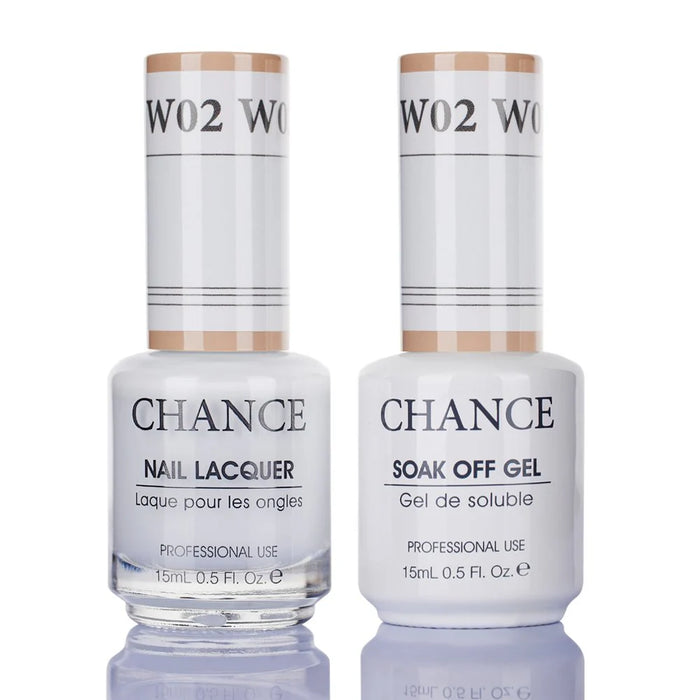 Chance 0.5oz Duo SHADE OF WHITE Collection - W02