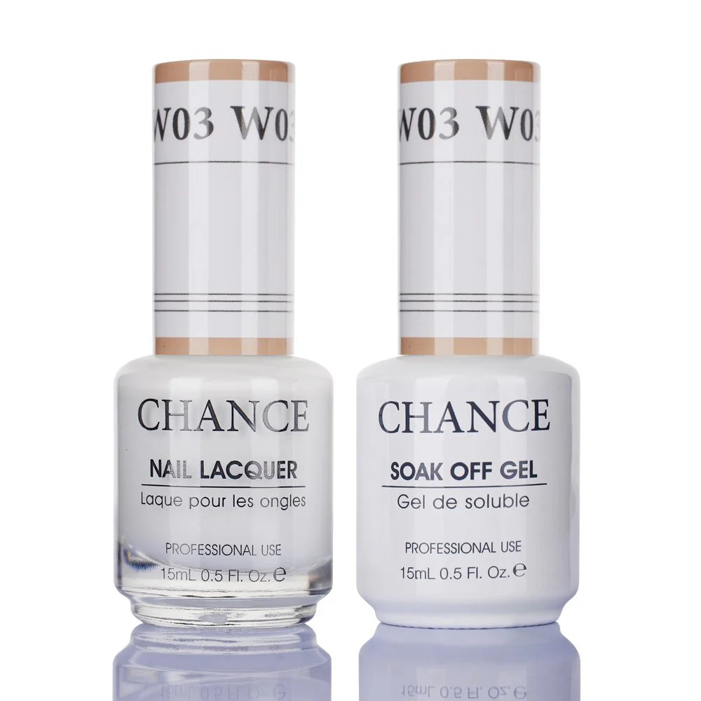 Chance 0.5oz Duo SHADE OF WHITE Collection - W03