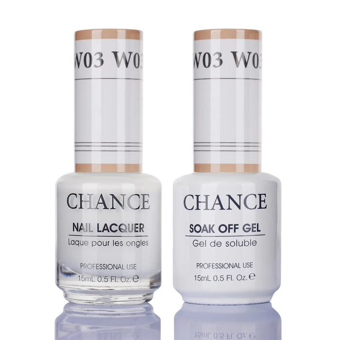 Chance 0.5oz Duo SHADE OF WHITE Collection - W03