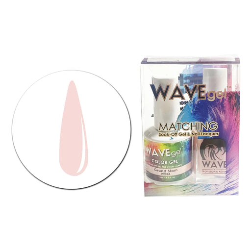 WaveGel Matching S/O Gel & Nail Lacquer, 5oz, W234 GRAND SLAM