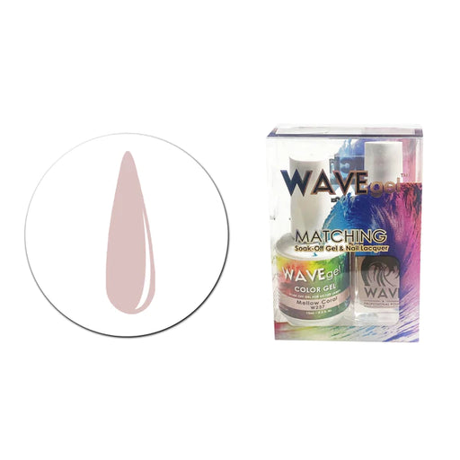 WaveGel Matching S/O Gel & Nail Lacquer, 5oz, W237 MELLOW CORAL