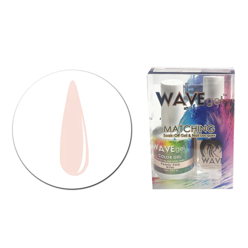 Wave Gel DUO 000, 5oz, W240 FROSTY PINK