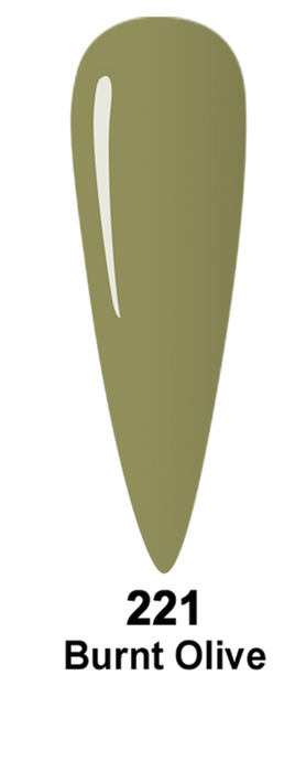 WAVEGEL DUO, Royal Collection, Winter Holiday, WR221, Burnt Olive, 0.5oz