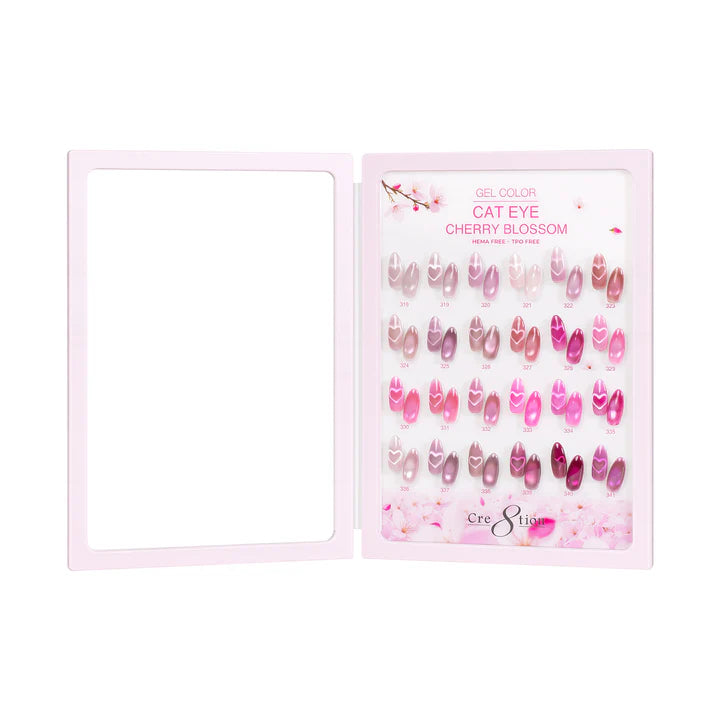 Cre8tion Acrylic Booklet - Cat Eye Cherry Blossom (24 colors)