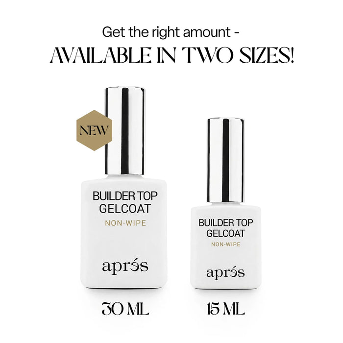 Apres Builder Top Gelcoat Non-Wipe, 30ml (HEMA & TPO Free)