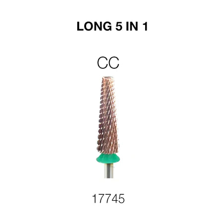 Cre8tion Nail Filing Bit Long 5 in 1 CC