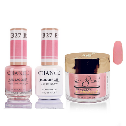 Chance 3in1 Dipping Powder + Gel Polish + Nail Lacquer, 027