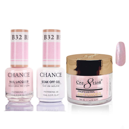Chance 3in1 Dipping Powder + Gel Polish + Nail Lacquer, 032