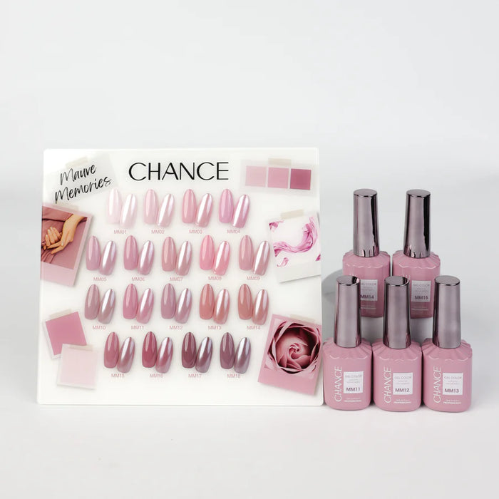 Chance Gel 0.5oz (18 Colors) - MAUVE MEMORIES (MM) Collection 000