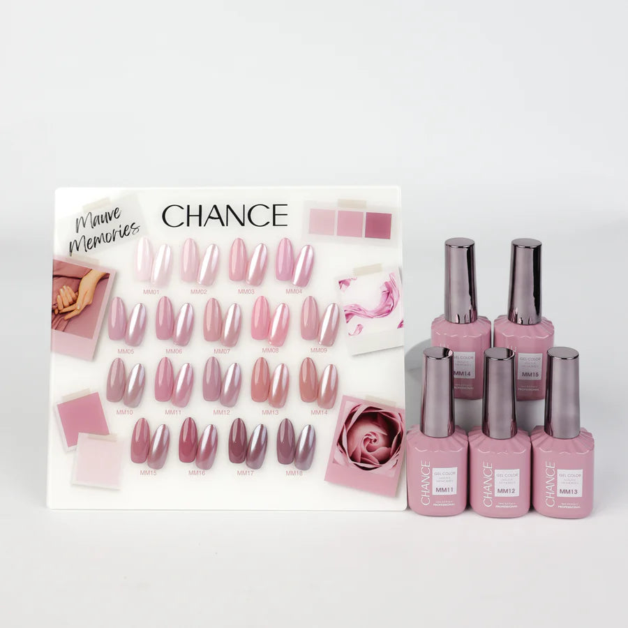 Chance Gel 0.5oz (18 Colors) - MAUVE MEMORIES (MM) Collection 000