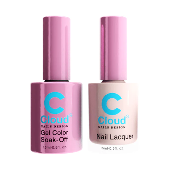 Chisel Nail Lacquer and Gel Polish, Cloud Nail Design Collection, 025, 0.5oz