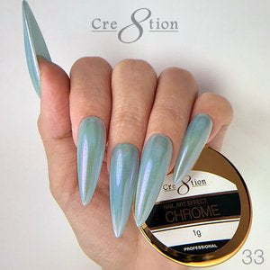 Cre8tion Nail Art 1g - CHROME Effect - 033