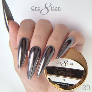 Cre8tion Nail Art 1g - CHROME Effect - 039