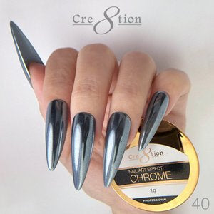 Cre8tion Nail Art 1g - CHROME Effect - 040