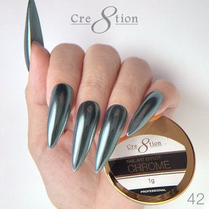 Cre8tion Nail Art 1g - CHROME Effect - 042