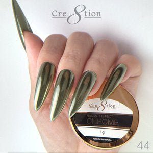Cre8tion Nail Art 1g - CHROME Effect - 044