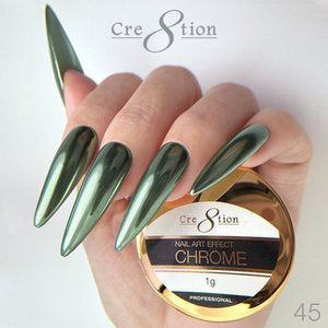 Cre8tion Nail Art 1g - CHROME Effect - 045