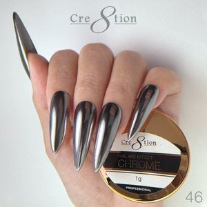 Cre8tion Nail Art 1g - CHROME Effect - 046