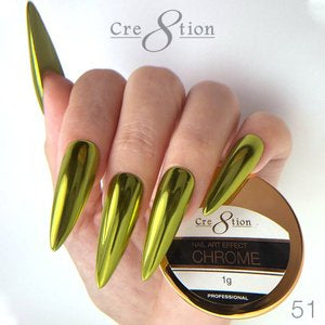 Cre8tion Nail Art 1g - CHROME Effect - 051