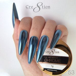 Cre8tion Nail Art 1g - CHROME Effect - 053