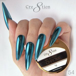 Cre8tion Nail Art 1g - CHROME Effect - 054