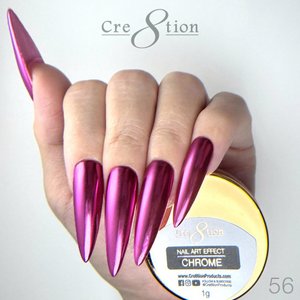 Cre8tion Nail Art 1g - CHROME Effect - 056