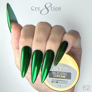 Cre8tion Nail Art 1g - CHROME Effect - 062