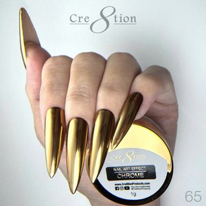 Cre8tion Nail Art 1g - CHROME Effect - 065