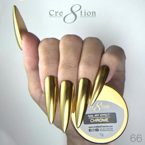 Cre8tion Nail Art 1g - CHROME Effect - 066
