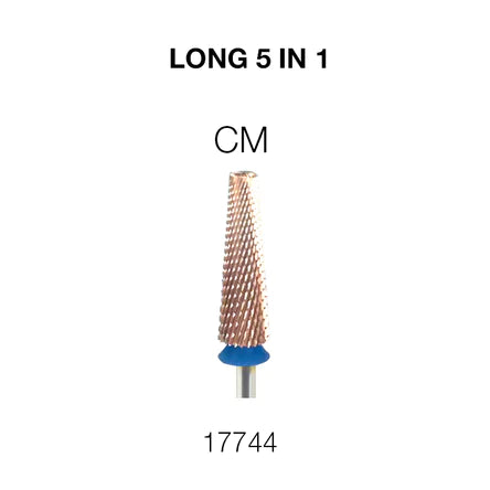 Cre8tion Nail Filing Bit Long 5 in 1 CM