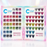Chisel Lagoon Lazer Cat Eye Gel 0.5oz, KIT (36 Colors)