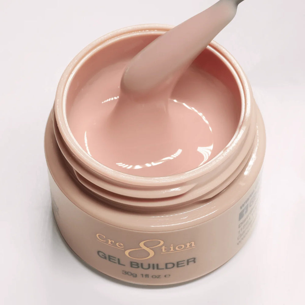 Cre8tion Overlay/Structure - Builder Gel In Jar 2oz (HEMA & TPO Free) Collection - 005 - Morning Light
