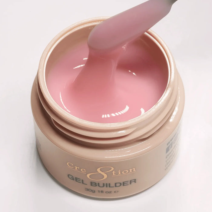 Cre8tion Overlay/Structure - Builder Gel In Jar 2oz (HEMA & TPO Free) Collection - 006 - Toasted Petal