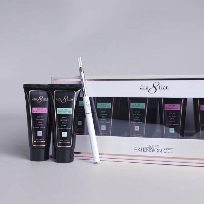 Cre8tion In Tube Extension Gel Kit - SPRING & SUMMER (#37-60)