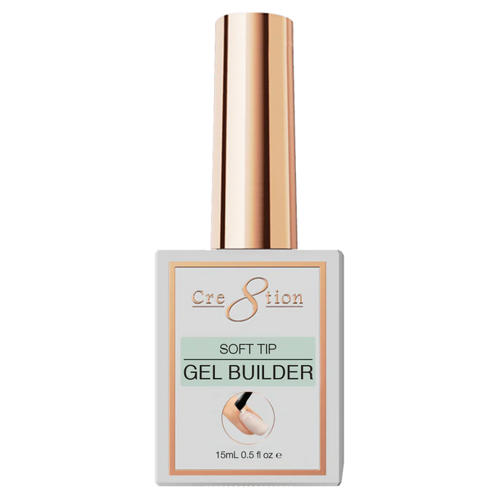 Cre8tion Soft Tip - Gel Builder 0.5oz (Pk: 288 pcs/case)