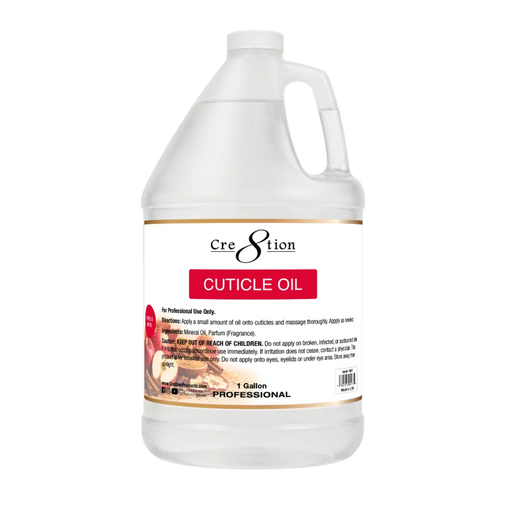 Cre8tion Cuticle Oil 1 Gallon - Apple & Spice (Pk: 4 gl/case) - SKU 24073